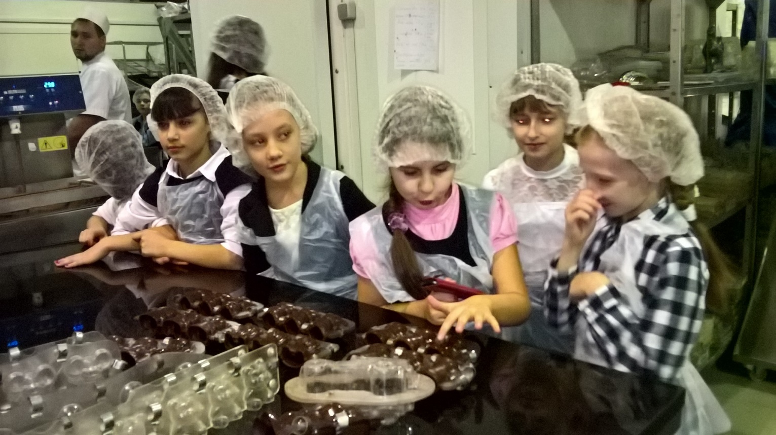 Экскурсия на шоколадное производство