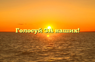 Голосуй ЗА наших!